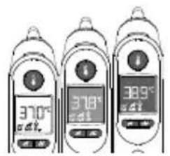 BRAUN ThermoScan 7+ connect IRT6575 - Temperatur ablesen - 1