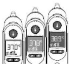 BRAUN ThermoScan 7+ connect IRT6575 - Lettura della temperatura - 1