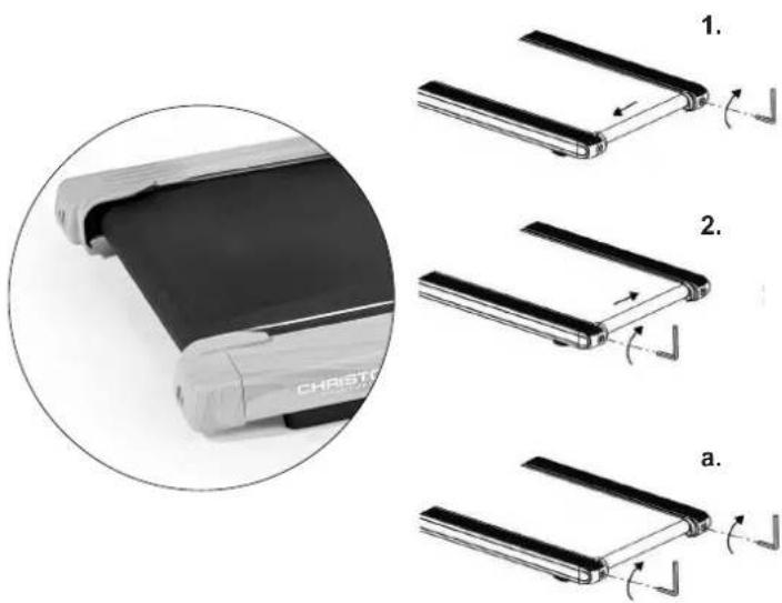 Christopeit Walking Pad 4.2 - Čištění - 1