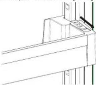 SHARP SJ-BA09RMXWC-EU - Adapti-Lift dörrhylla (I vissa modeller) - 1