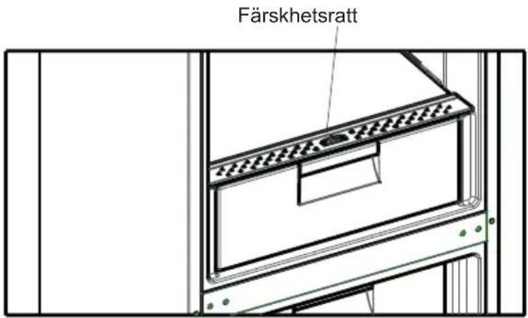 SHARP SJ-BA09RMXWC-EU - För att ta bort kylningshyllan: - 2
