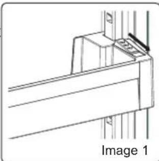 SHARP SJ-FTB01ITXBD-EU - Balconnetréglable(Dans certains modèles) - 1