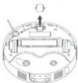Xiaomi Robot Vacuum X20 Max - Limpieza de la rueda giratoria - 2