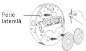 Xiaomi Robot Vacuum X20 Max - Instalare periei laterale si a ansamblului popului - 1