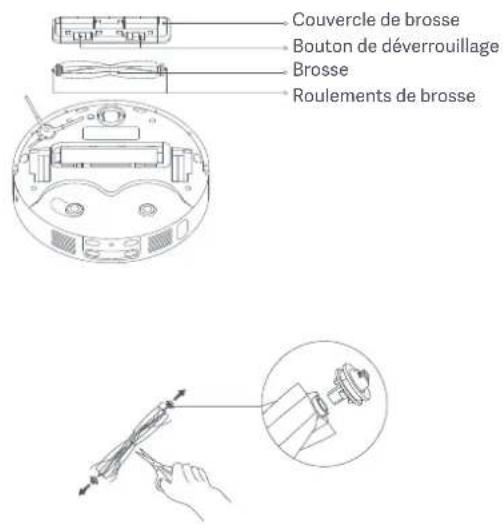 Xiaomi Robot Vacuum X20 Max - Capteurs de nettoyage et contacts de charge - 3