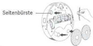 Xiaomi Robot Vacuum X20 Max - Anbringen der Seitenbürste und der Wischer-Baugruppe - 1