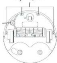 Xiaomi Robot Vacuum X20 Max - Czyszczenie czujników i stykolow odawania - 2