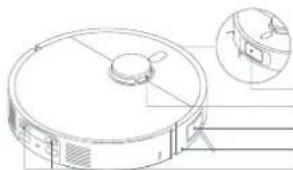 Xiaomi Robot Vacuum X20 Max - Sensörler ve Şarj Temas Noktalarınin Temizlenmesi - 1