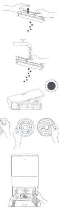 Xiaomi Robot Vacuum X20 Max - Cistenie viacucelovej stanice - 1