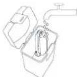 Xiaomi Robot Vacuum X20 Max - Rengora behallarna for rent och smutsigt vatten - 3