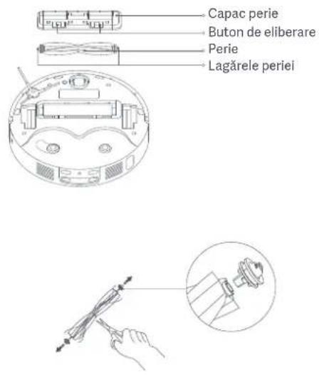 Xiaomi Robot Vacuum X20 Max - Curataea senzorilor si a contactelor pentru incarcare - 3