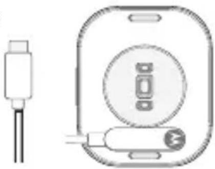 MOTOROLA Moto Watch FIT - Carga del dispositivo - 1