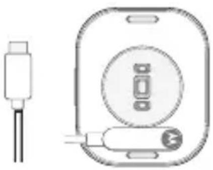 MOTOROLA Moto Watch FIT - Gerät aufladen - 1