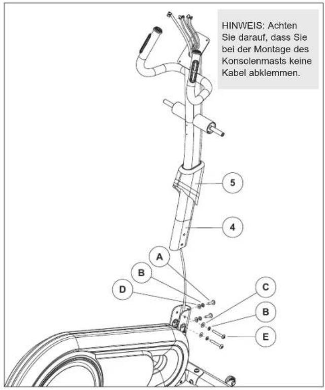 Horizon Fitness Milos 3.0 - AUFBAUSCHRITT 3 - 2