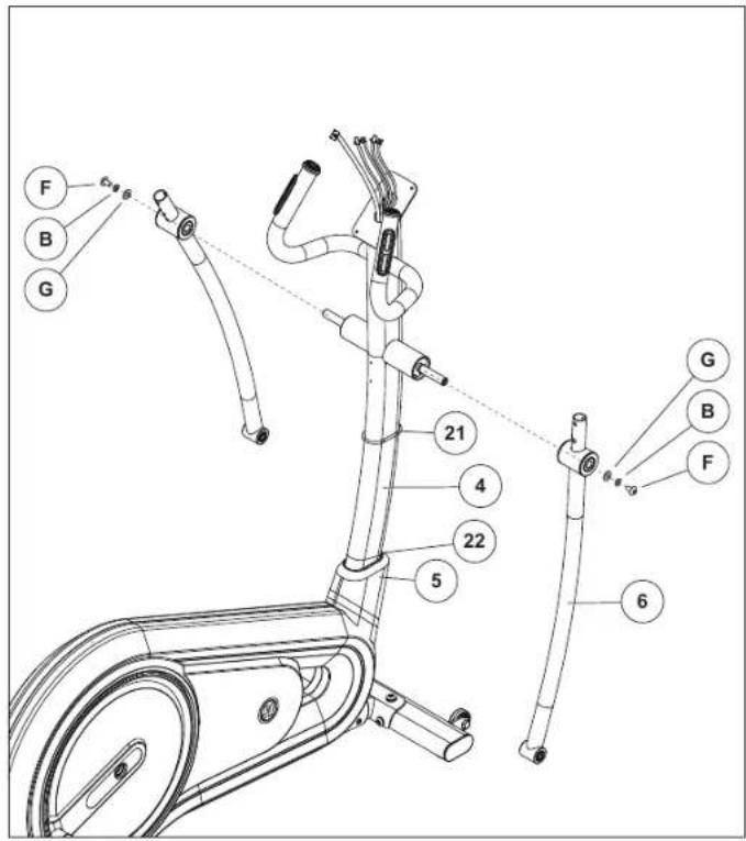 Horizon Fitness Milos 3.0 - ASSEMBLY STEP 4 - 1