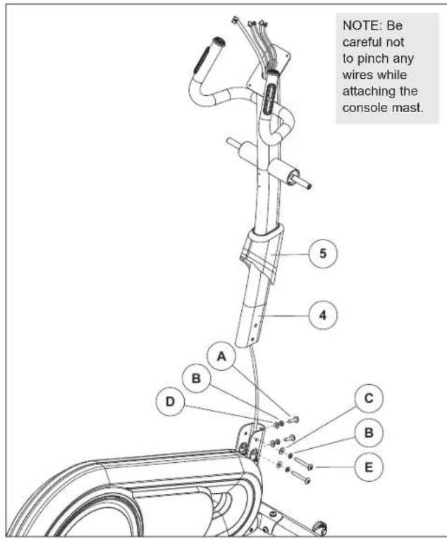 Horizon Fitness Milos 3.0 - ASSEMBLY STEP 3 - 1