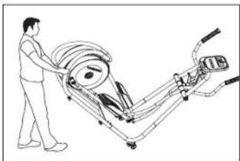 Horizon Fitness Milos 3.0 - MOUNTING THE ELLIPTICAL - 3