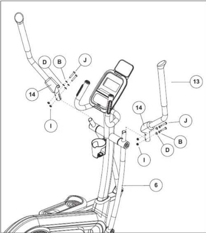 Horizon Fitness Milos 3.0 - ASSEMBLY STEP 10 - 1