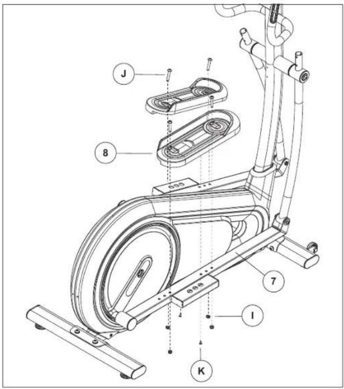 Horizon Fitness Milos 3.0 - AUFBAUSCHRITT 6 - 4