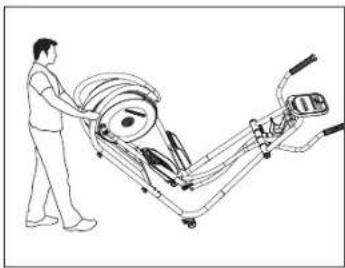 Horizon Fitness Milos 3.0 - AUFSTEIGEN AUF DEN ELLIPTICAL TRAINER - 3