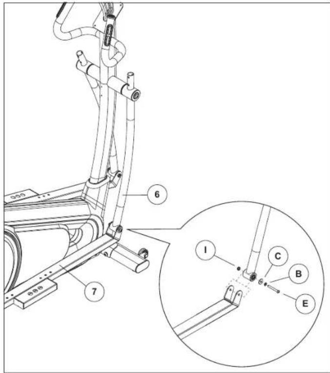 Horizon Fitness Milos 3.0 - ASSEMBLY STEP 6 - 1