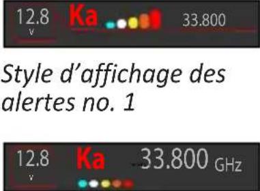 UNIDEN R4w - SYSTÈME DE MENUS - 1