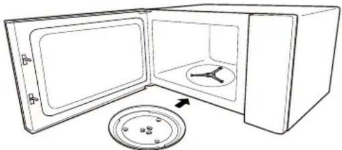 HISENSE H23MOBS4HI - NOMES DAS PEÇAS E ACESSÓRIOS DO FORNO - 5
