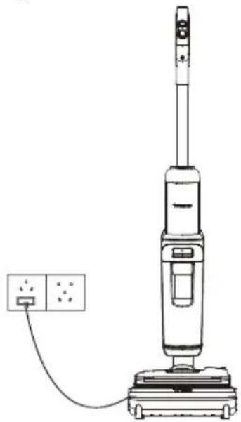 TINECO Floor One S7 Stretch - Instrukcja ładowania - 1