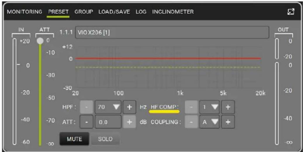DB Technologies VIO X206 - PARÁMETROS DSP PRESET Y CONTROL REMOTO - 2