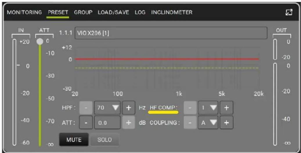 DB Technologies VIO X206 - PARAMETRI DSP PRESET E CONTROLLO REMOTO - 2