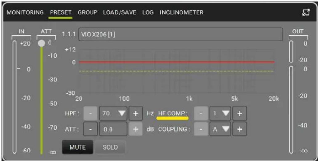 DB Technologies VIO X206 - PARAMÈTRES PRÉ-RÉGLAGE DSP ET CONTRÔLE À DISTANCE - 2