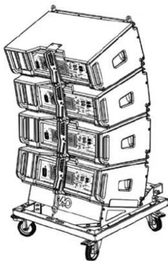 DB Technologies VIO L208 - INSTALLAZIONE FLOWN (ESEMPIO DI 1 ARRAY CON 8 MODULI) - 2