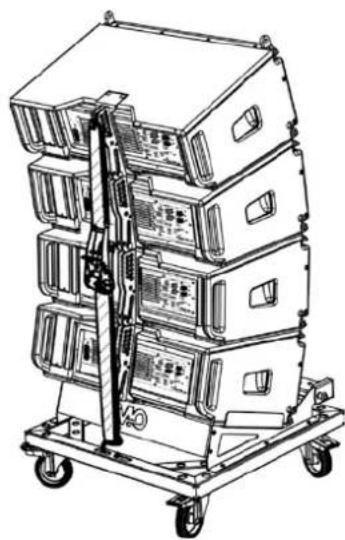 DB Technologies VIO L208 - INSTALLAZIONE FLOWN (ESEMPIO DI 1 ARRAY CON 8 MODULI) - 1