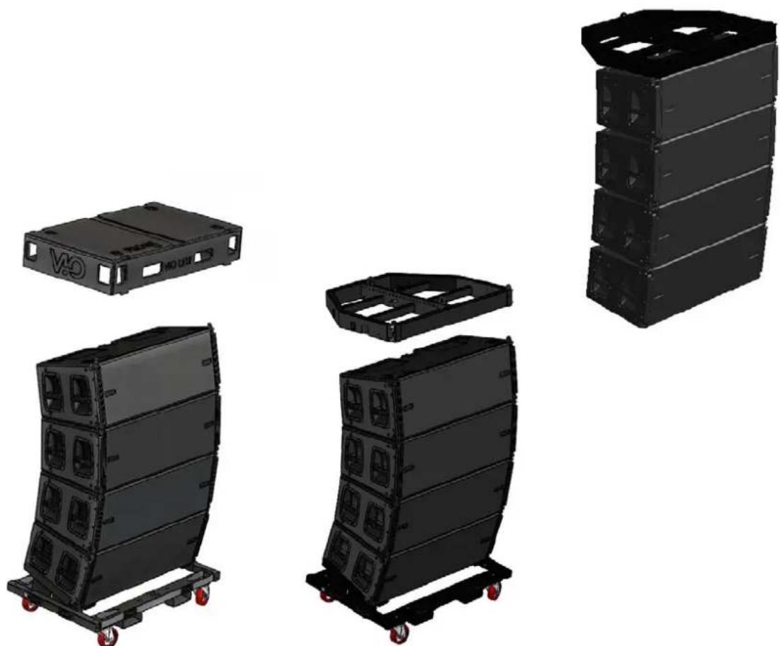 DB Technologies VIO L212 - PREPARAZIONE DEL FLY-BAR E DEI MODULI - 2
