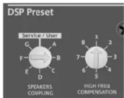 DB Technologies VIO L212 - PARAMETER DER DSP VOREINSTELLUNG - 1