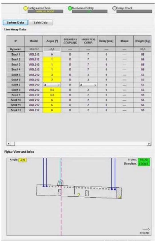 DB Technologies VIO L212 - ACOUSTIC PREDICTION AND MECHANICAL TESTING: DBTECHNOLOGIES COMPOSER - 2