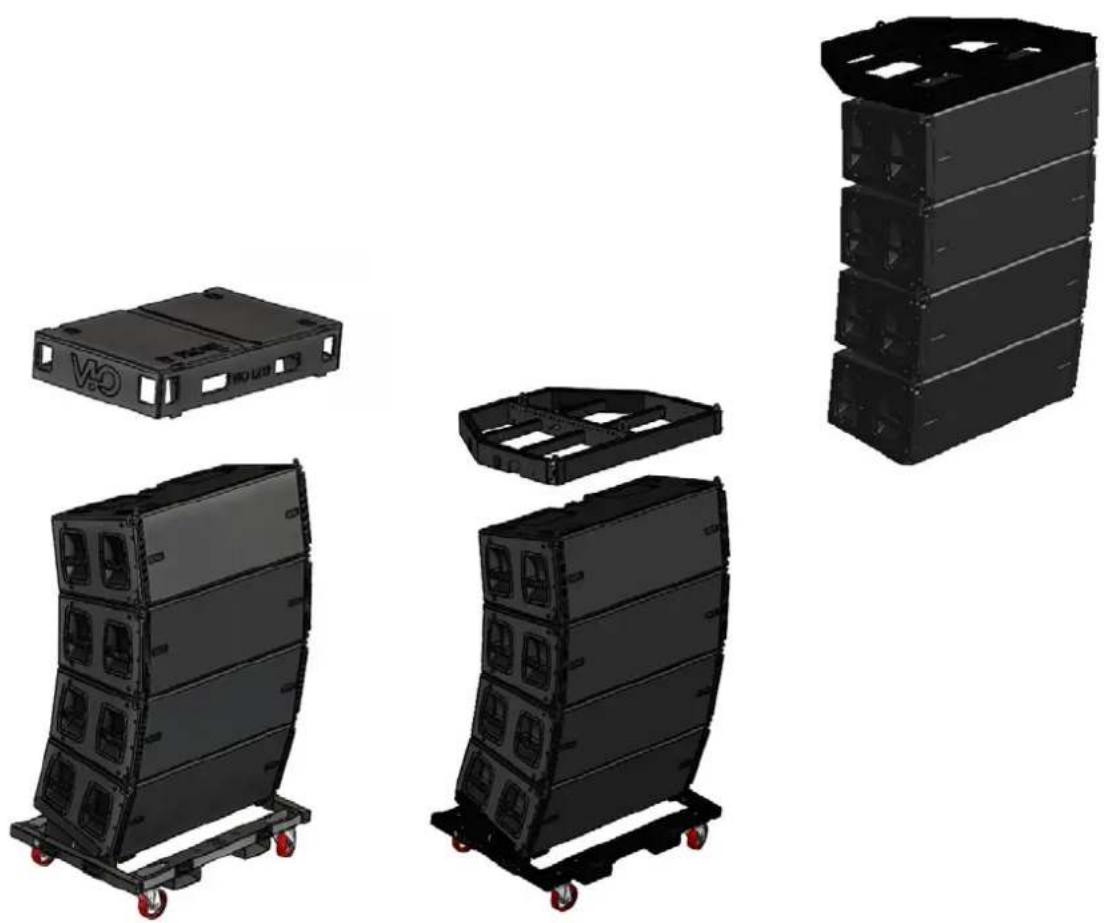 DB Technologies VIO L212 - PRÉPARATION DU FLY-BAR ET DES MODULES - 1