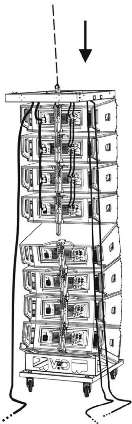 DB Technologies VIO L1610 - INSTALLAZIONE FLOWN (ESEMPIO DI 1 ARRAY CON 8 MODULI) - 4