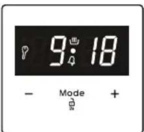 CONTINENTAL EDISON CECDF6060IBD - Audible warning time adjustment - 3