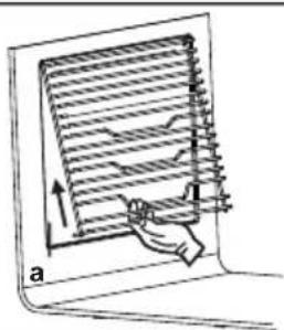 CONTINENTAL EDISON CECDF6060IBD - Removal of the Wire Shelf - 1