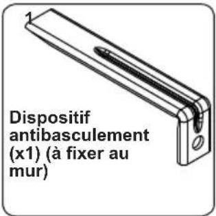 CONTINENTAL EDISON CECDF6060IBD - KIT ANTIBASCULEMENT - 1