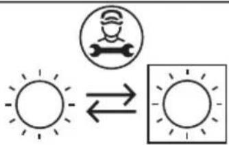 CONTINENTAL EDISON CECDF6060IBD - Changing the Oven Lamp - 1