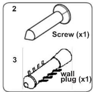 CONTINENTAL EDISON CECDF6060IBD - ANTI-TILTING KIT - 2