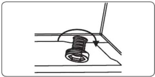 CONTINENTAL EDISON CECDF6060IBD - REGULACIÓN DE LAS PATAS - 1
