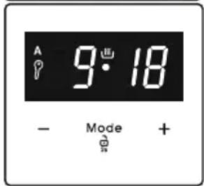 CONTINENTAL EDISON CECDF6060IBD - Ajuste do tempo do aviso sonoro - 6