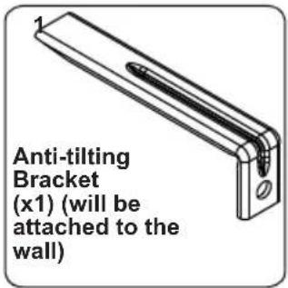 CONTINENTAL EDISON CECDF6060IBD - ANTI-TILTING KIT - 1