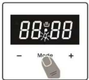 CONTINENTAL EDISON CECDF6060IBD - Ajuste do tempo do aviso sonoro - 1