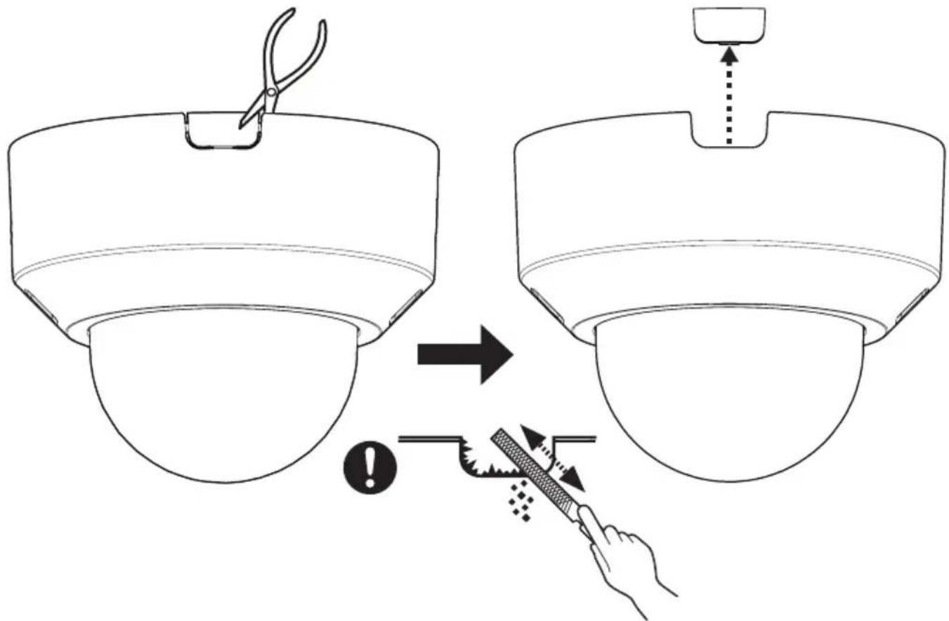i-PRO WV-U21350-V3L - Étape 1 Préparatifs (suite) - 1