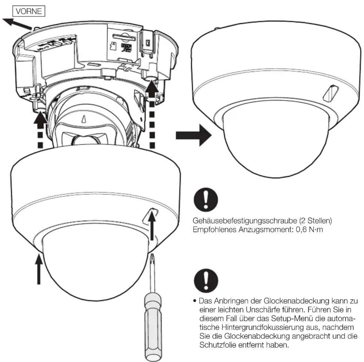 i-PRO WV-U21350-V3L - Schritt 6 Decke (Fortsetzung) - 1