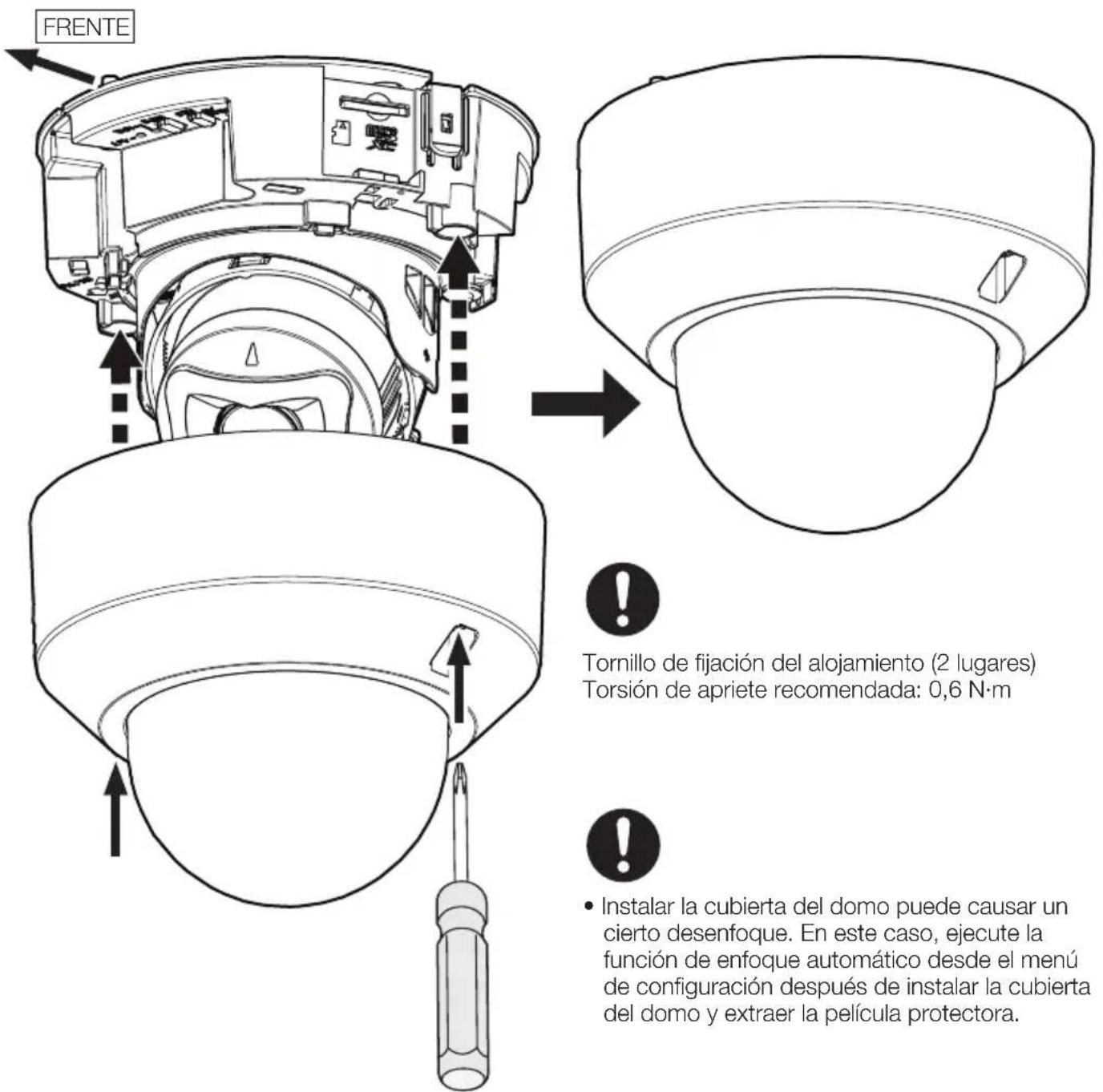 i-PRO WV-U21350-V3L - Paso 6 Techo (continuacion) - 1